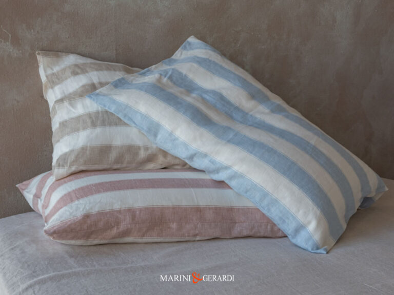 AGAVE – Federe cuscini letto in puro Lino – Biancheria per la casa