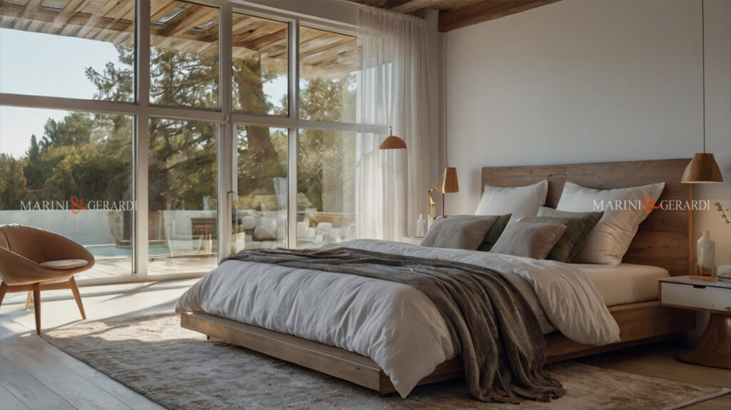 Tende per la casa moderne tendaggi in lino per la stanza da letto