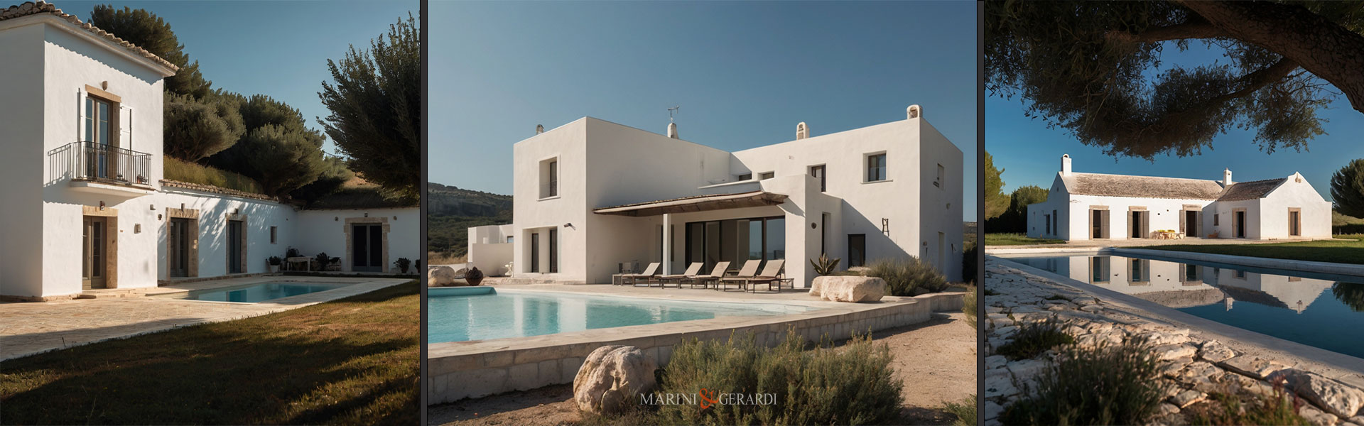 La casa mediterranea dei nostri sogni piscina veranda campagna